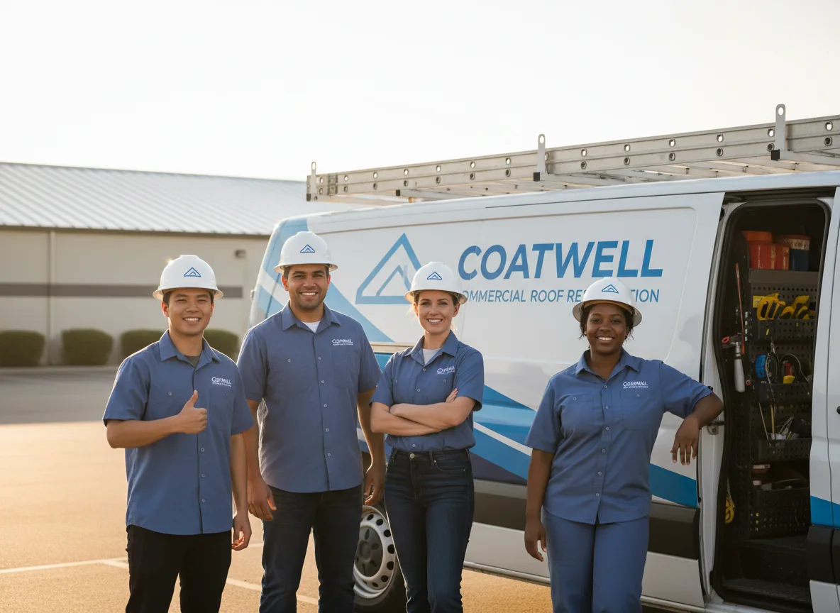 Commercial roof coating company in Newport, PA